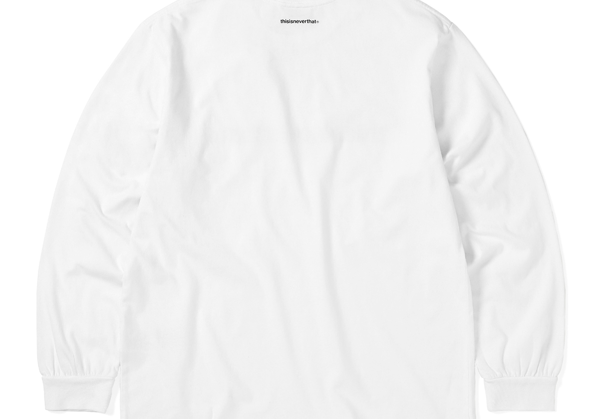 T - Logo L/S Tee White - LIKELIHOOD