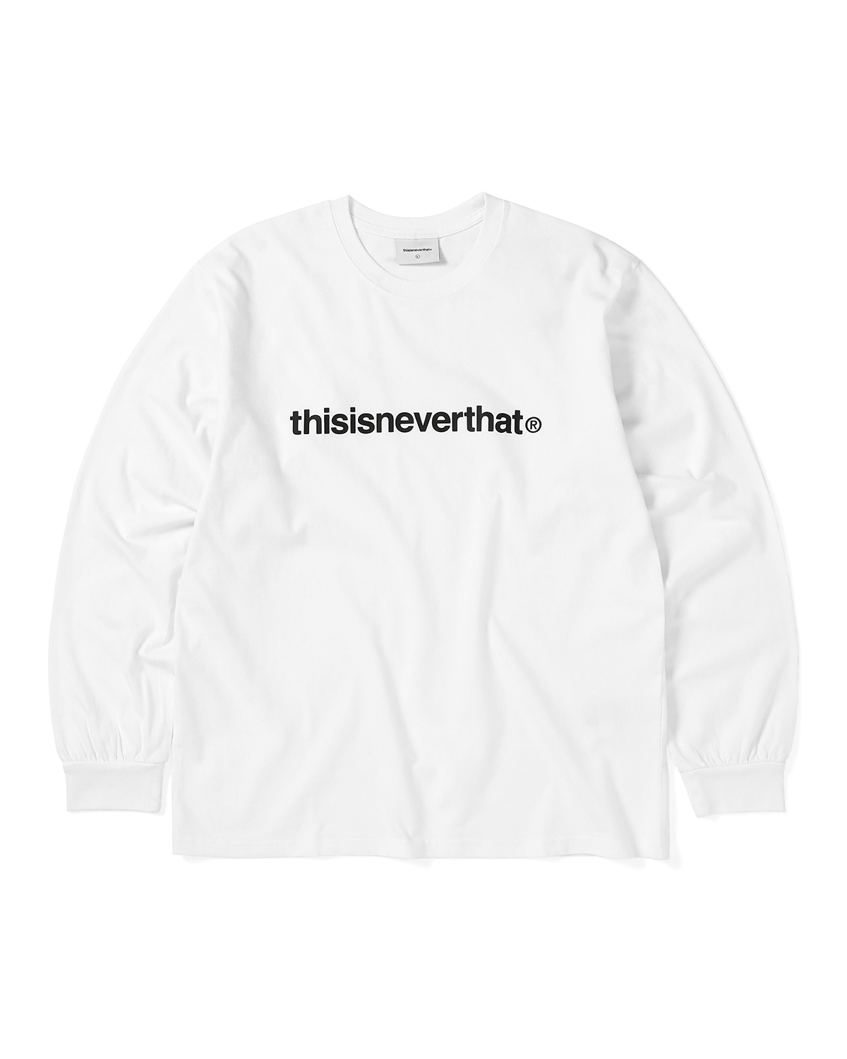 T - Logo L/S Tee White - LIKELIHOOD