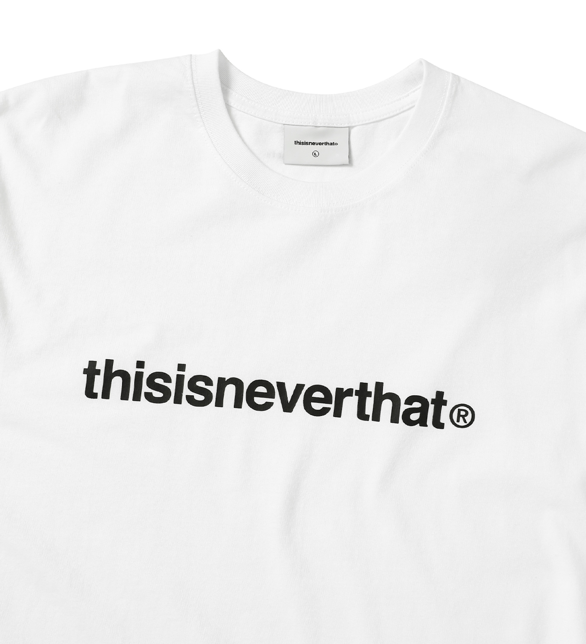 T - Logo L/S Tee White - LIKELIHOOD