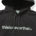 T - Logo LT Hoodie Washed Black - LIKELIHOOD