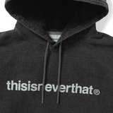 T - Logo LT Hoodie Washed Black - LIKELIHOOD