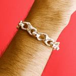 TAB LINK Bracelet - Sterling Silver - LIKELIHOOD