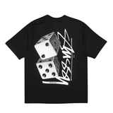 Tall Dice Tee Black - LIKELIHOOD