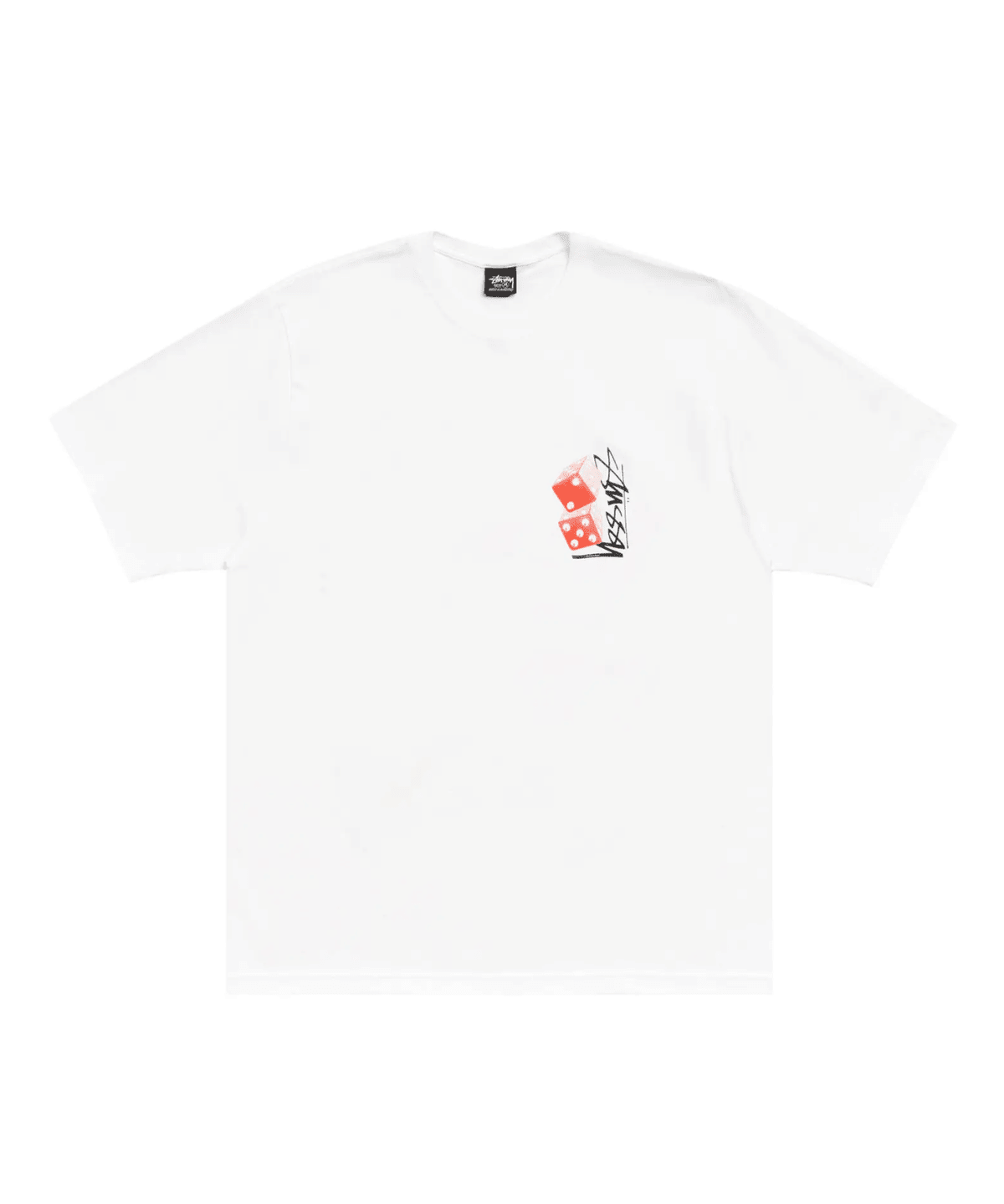 Tall Dice Tee White - LIKELIHOOD