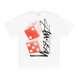 Tall Dice Tee White - LIKELIHOOD