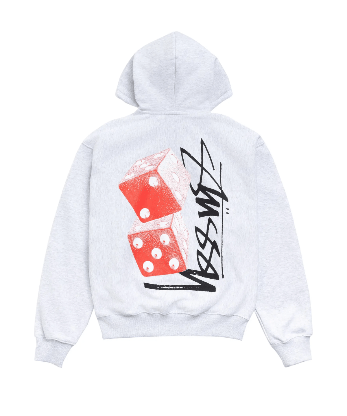 Tall Dice Zip Hoodie Ash Heather - LIKELIHOOD