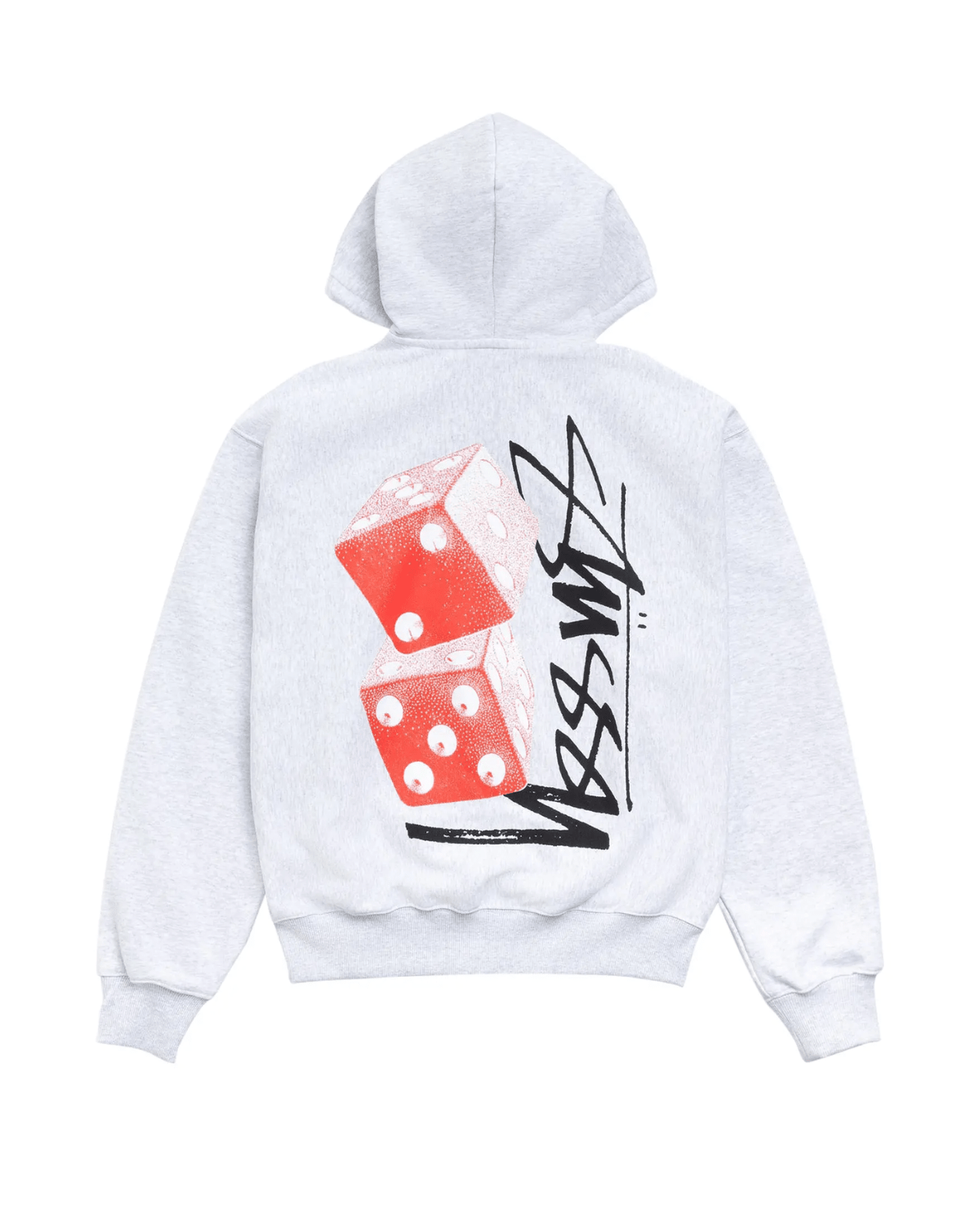 Tall Dice Zip Hoodie Ash Heather - LIKELIHOOD