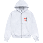 Tall Dice Zip Hoodie Ash Heather - LIKELIHOOD