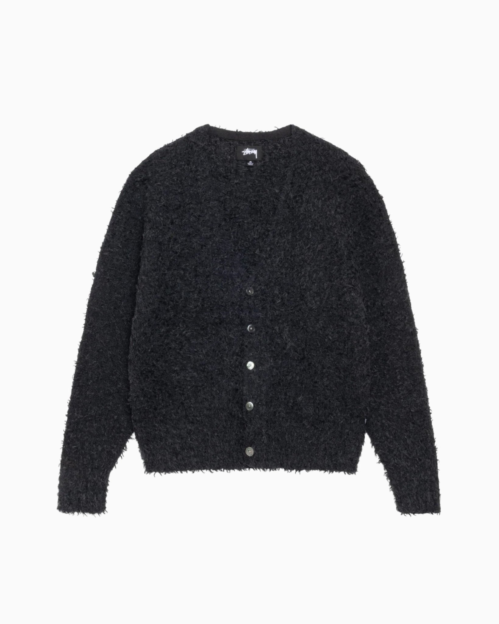 Textured Cardigan Black - LIKELIHOOD