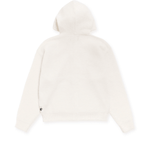 Textured Zip Hooded Sweater Bone - LIKELIHOOD