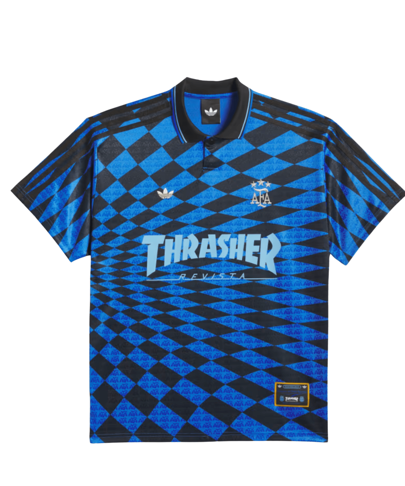 Thrasher X Argentina Jersey Black/Blue - LIKELIHOOD