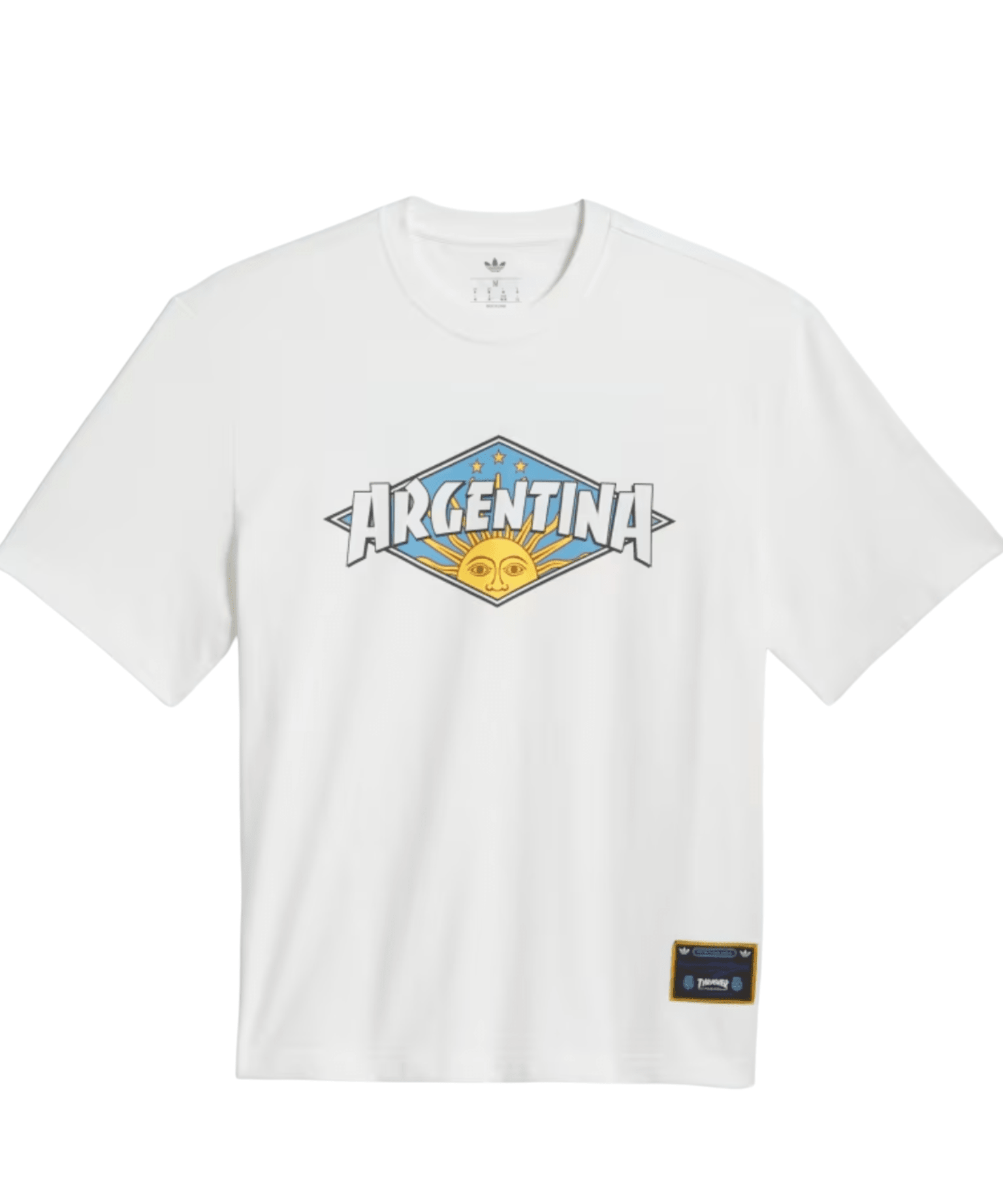 Thrasher X Argentina Tee 1 Cwhite - LIKELIHOOD
