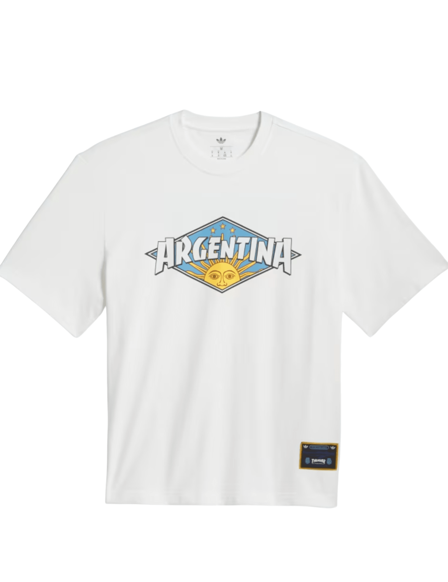Thrasher X Argentina Tee 1 Cwhite - LIKELIHOOD