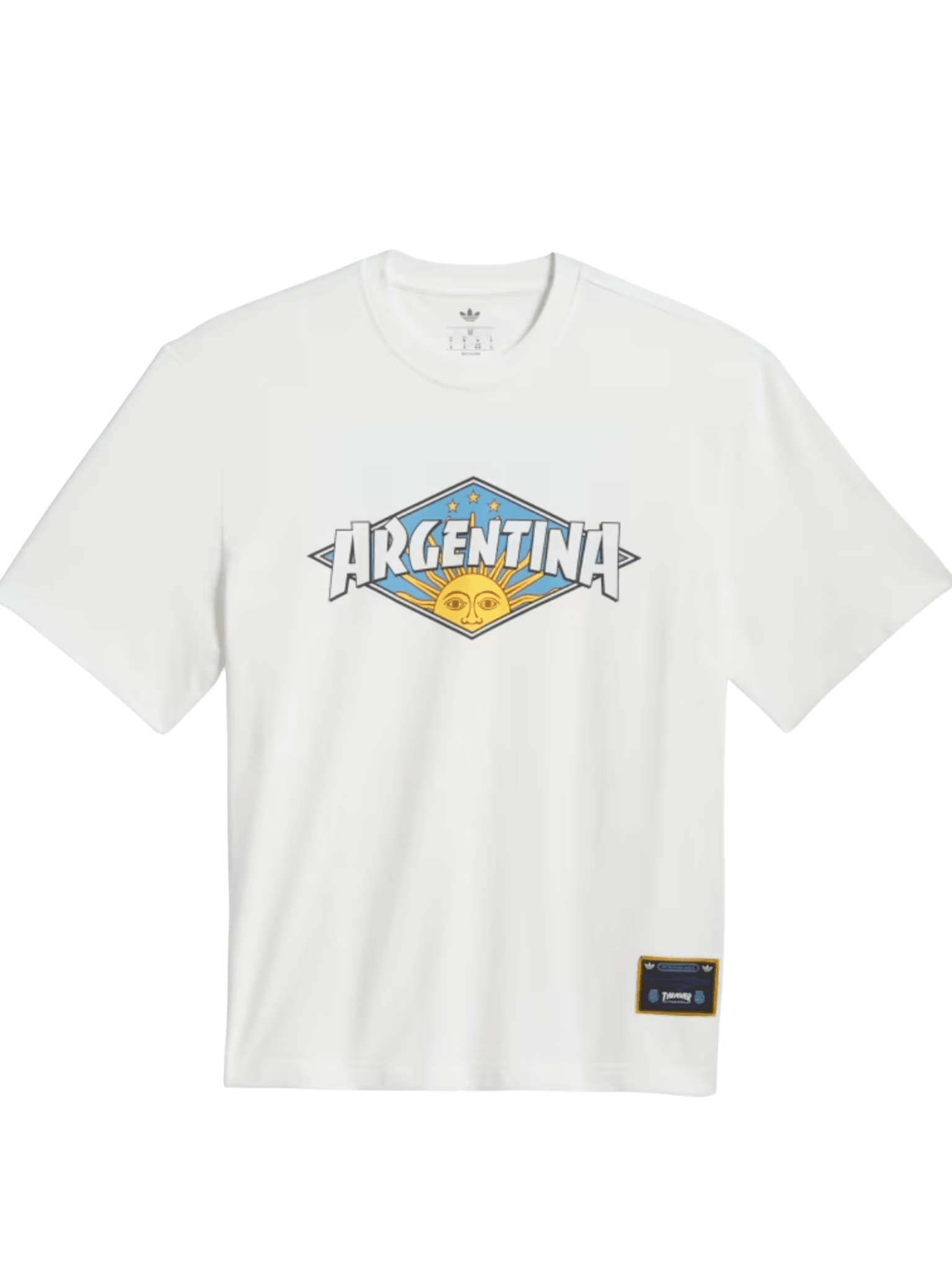 Thrasher X Argentina Tee 1 Cwhite - LIKELIHOOD
