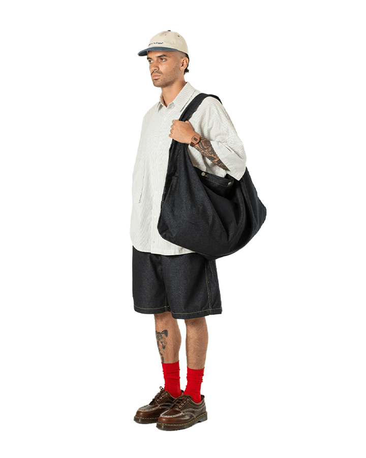 Three - Way Raw Denim Bag - LIKELIHOOD