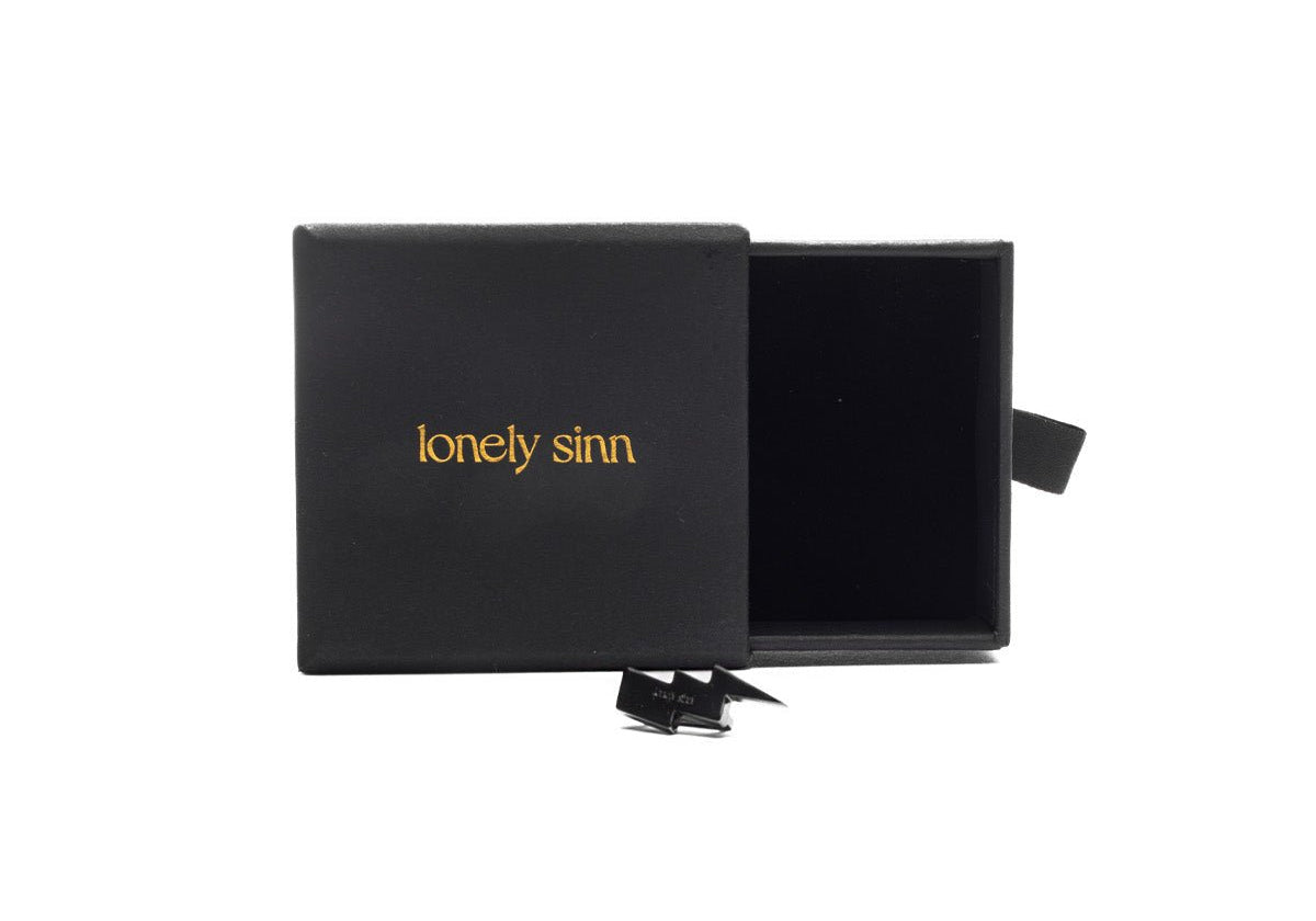 Thunderbolt Shoe Pendant Black - LIKELIHOOD