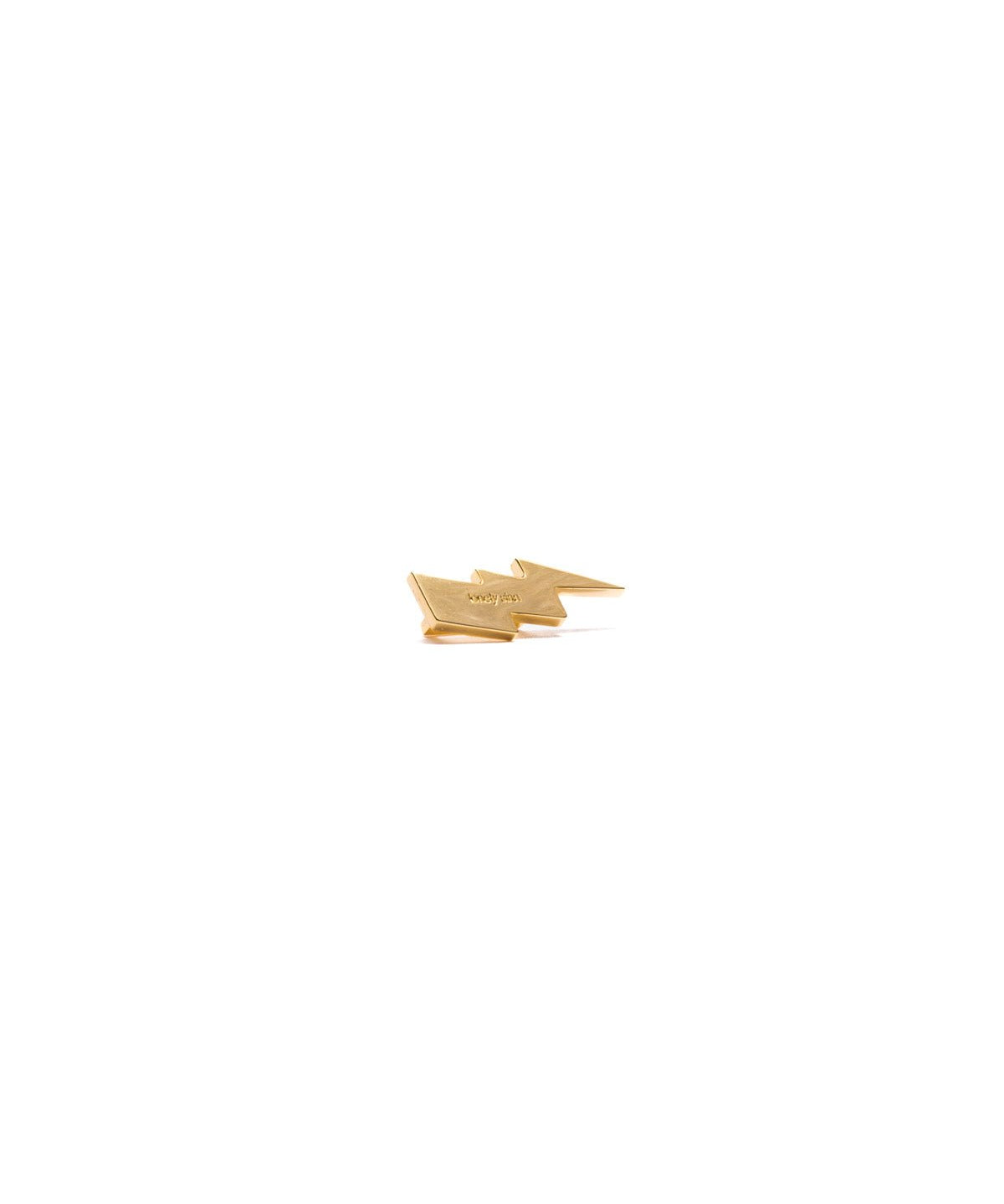 Thunderbolt Shoe Pendant Gold - LIKELIHOOD
