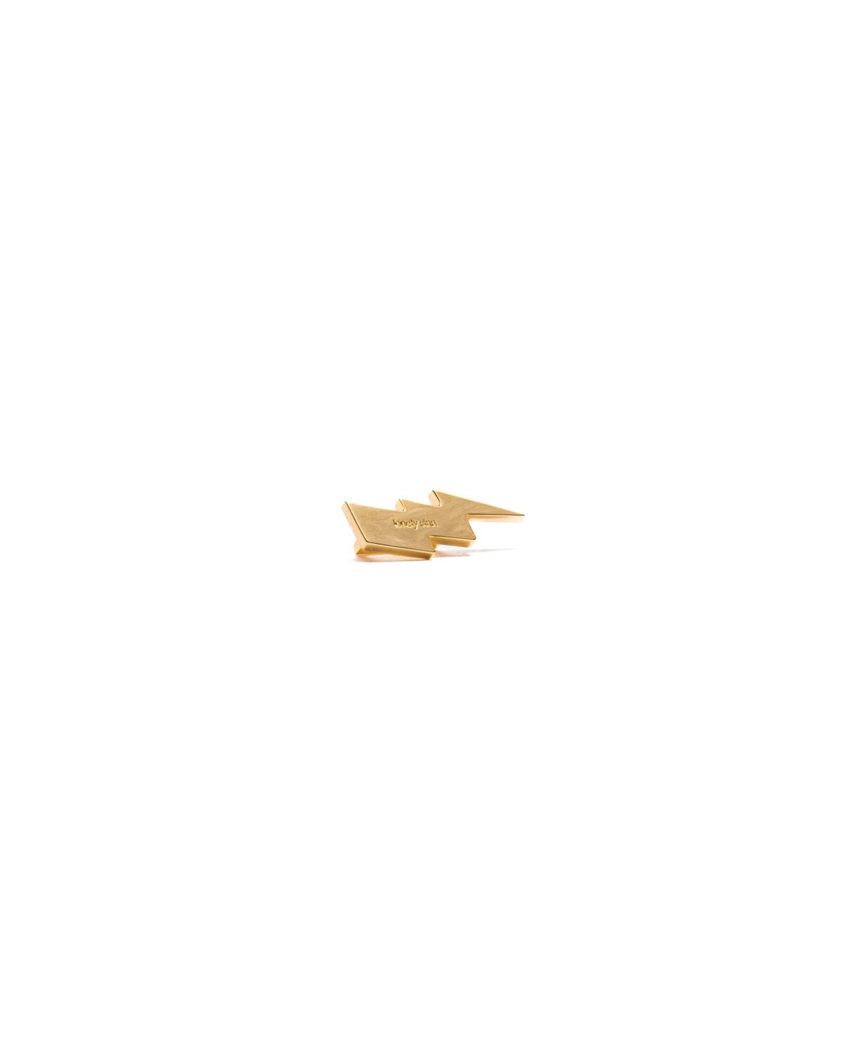 Thunderbolt Shoe Pendant Gold - LIKELIHOOD