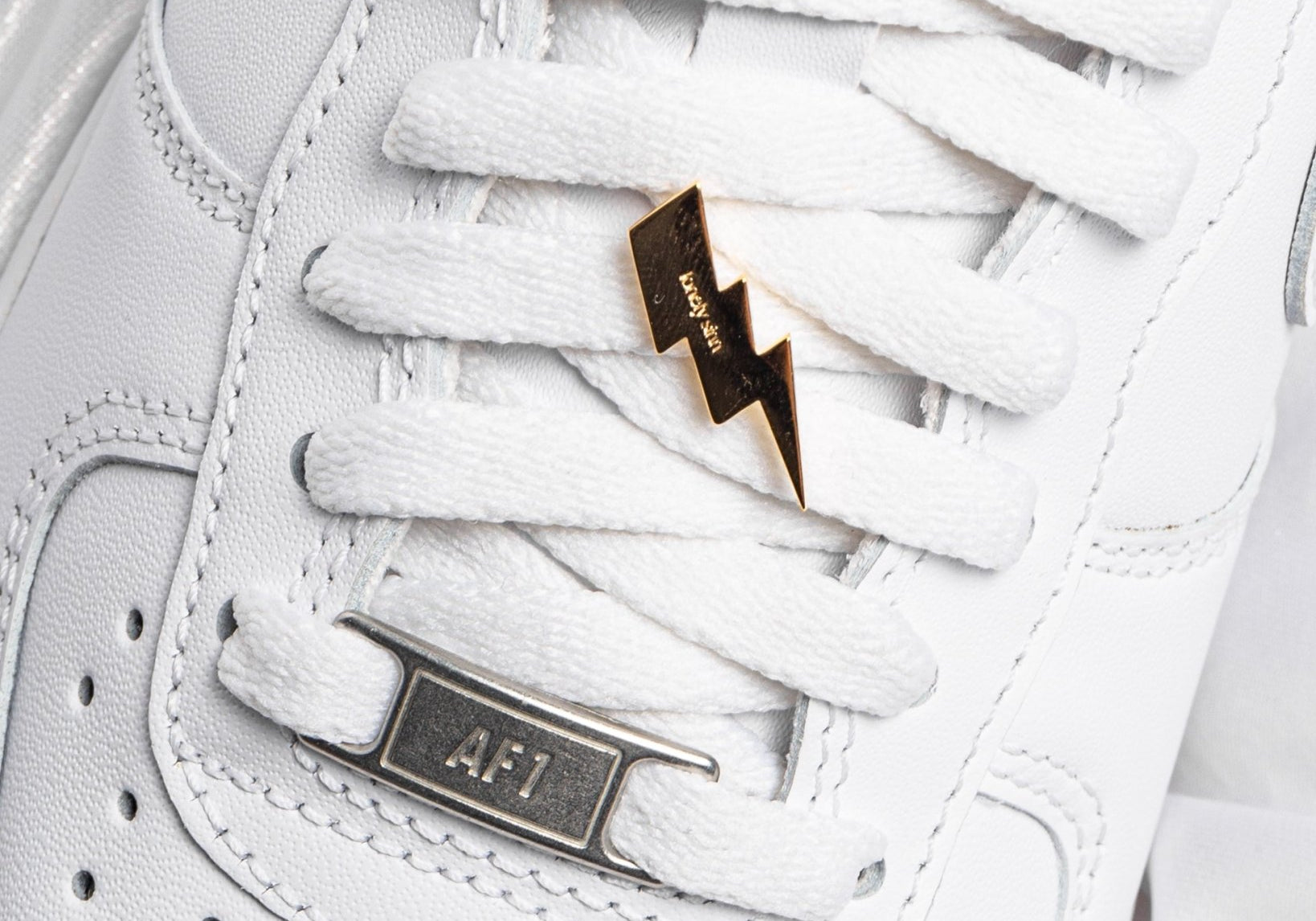 Thunderbolt Shoe Pendant Gold - LIKELIHOOD