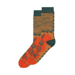 Tower Sock Postage Mandarin Dots - LIKELIHOOD