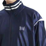 Track Jacket - Tricot Sateen Navy - LIKELIHOOD