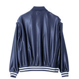 Track Jacket - Tricot Sateen Navy - LIKELIHOOD