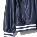 Track Jacket - Tricot Sateen Navy - LIKELIHOOD