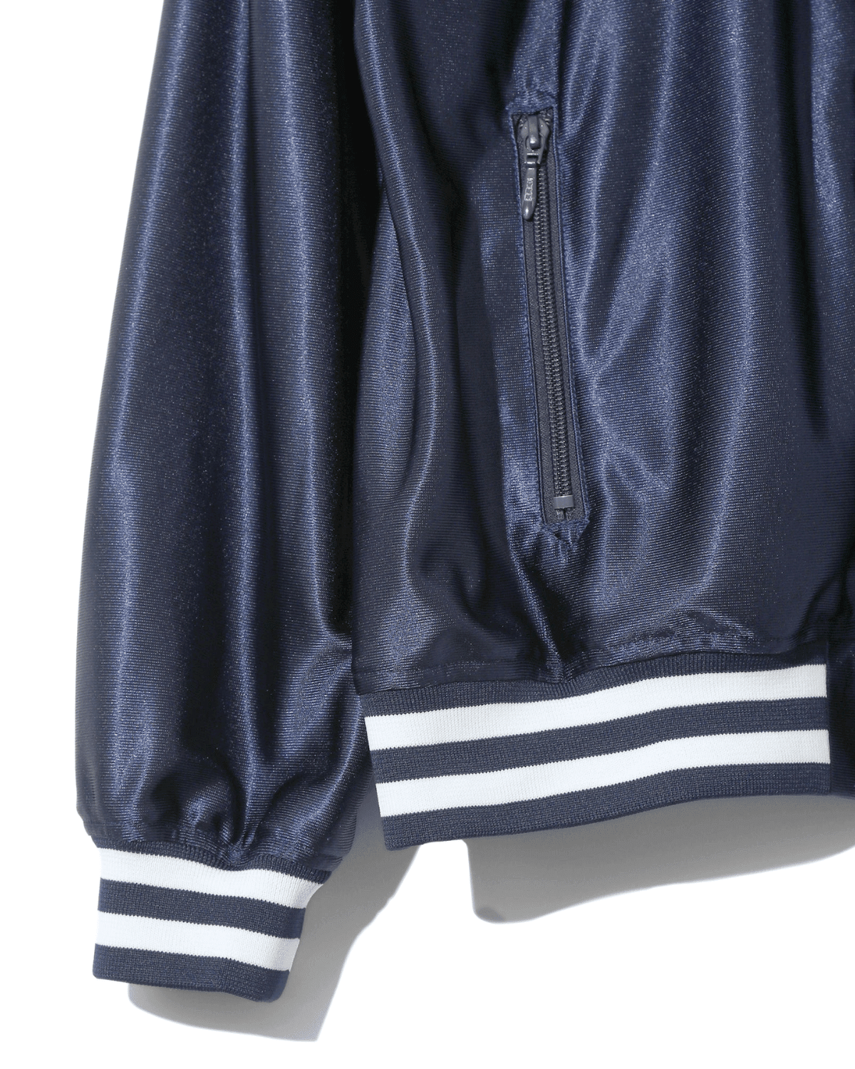 Track Jacket - Tricot Sateen Navy - LIKELIHOOD