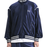 Track Jacket - Tricot Sateen Navy - LIKELIHOOD