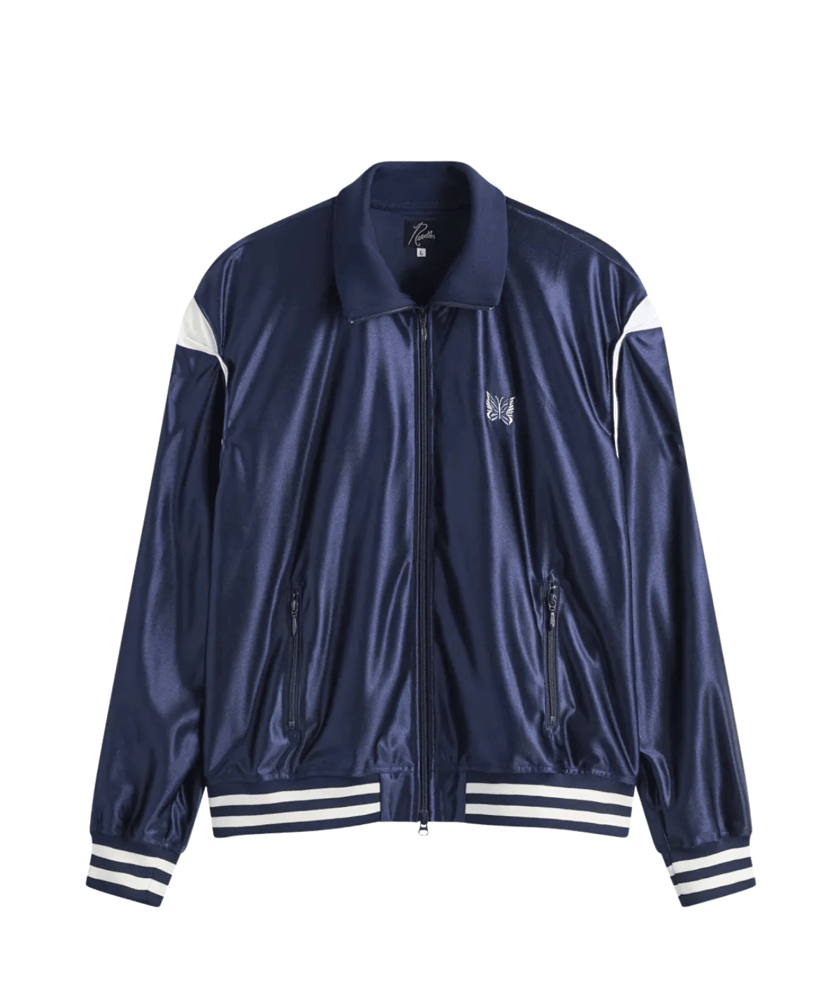 Track Jacket - Tricot Sateen Navy - LIKELIHOOD