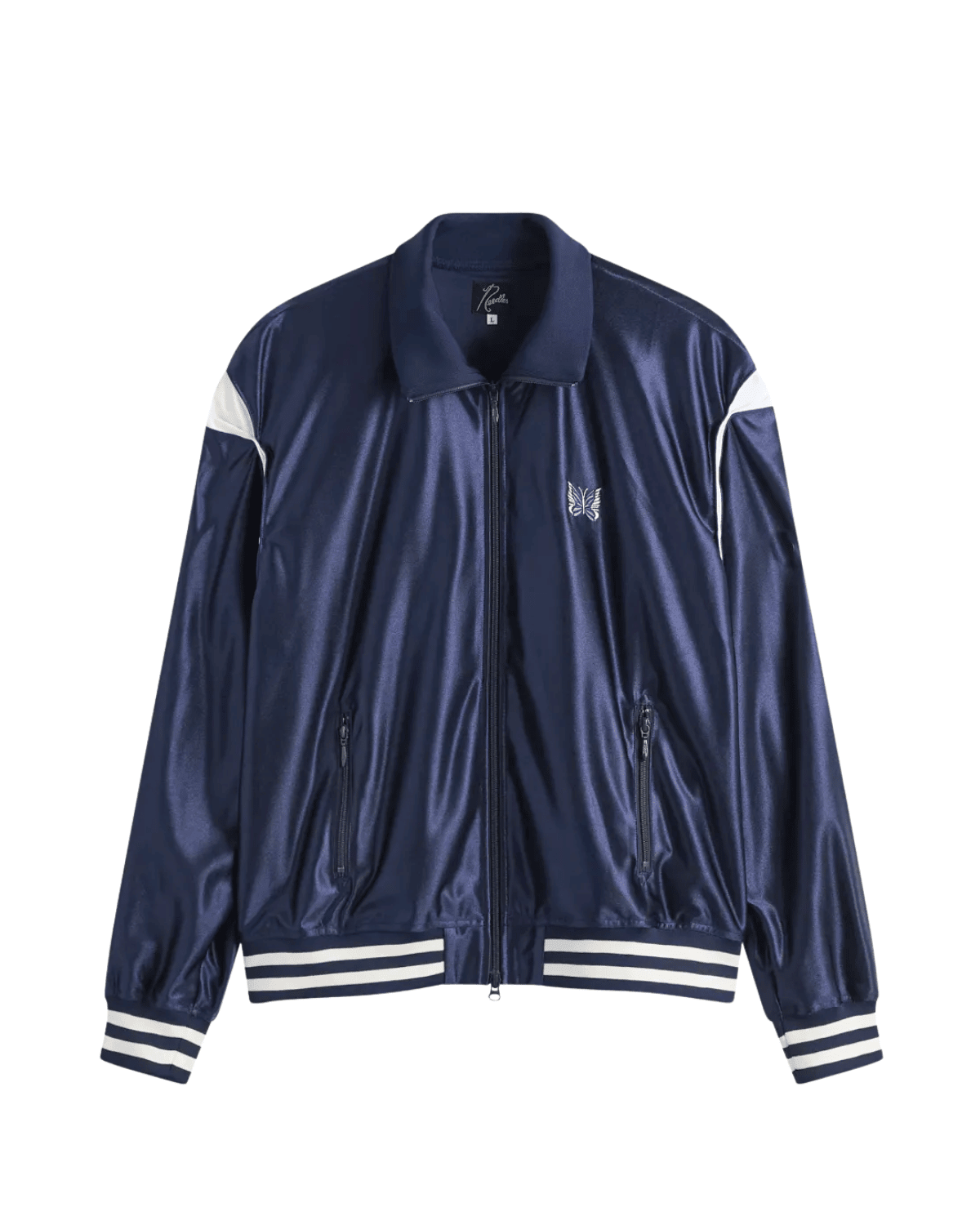 Track Jacket - Tricot Sateen Navy - LIKELIHOOD