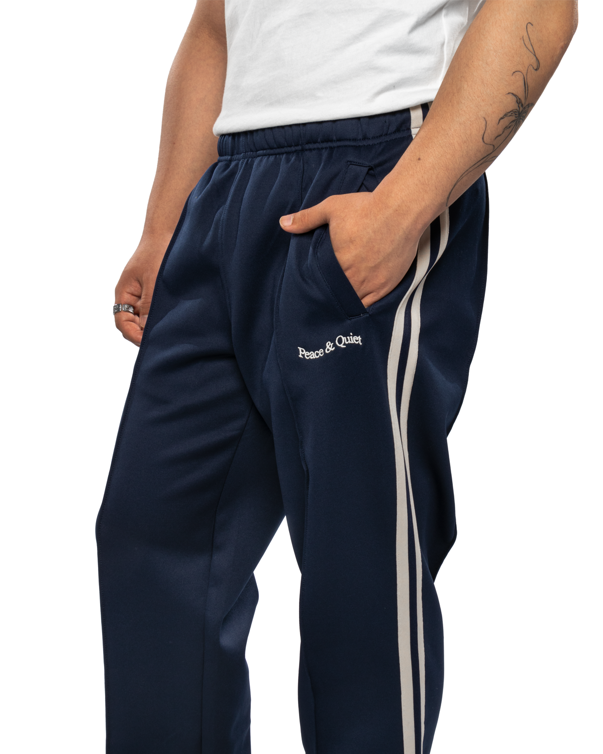 Wordmark Track Pants Navy