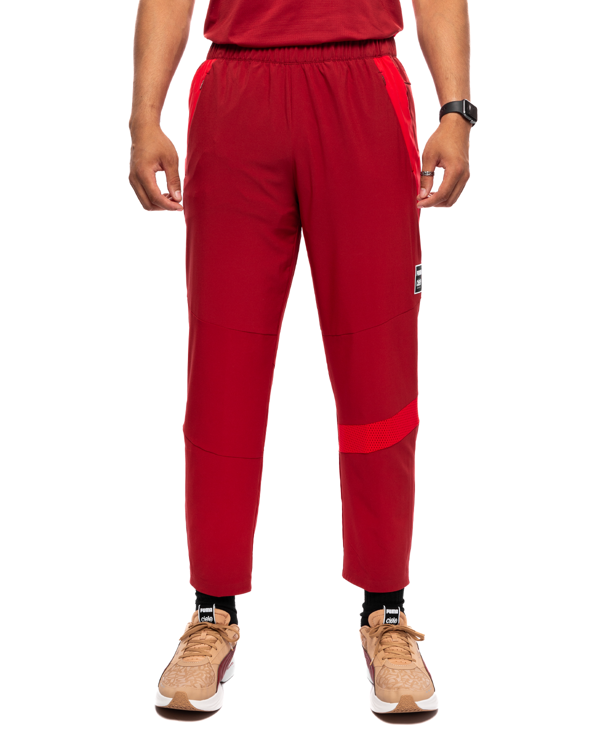 Ciele x Woven Tracksuit Pant Intense Red