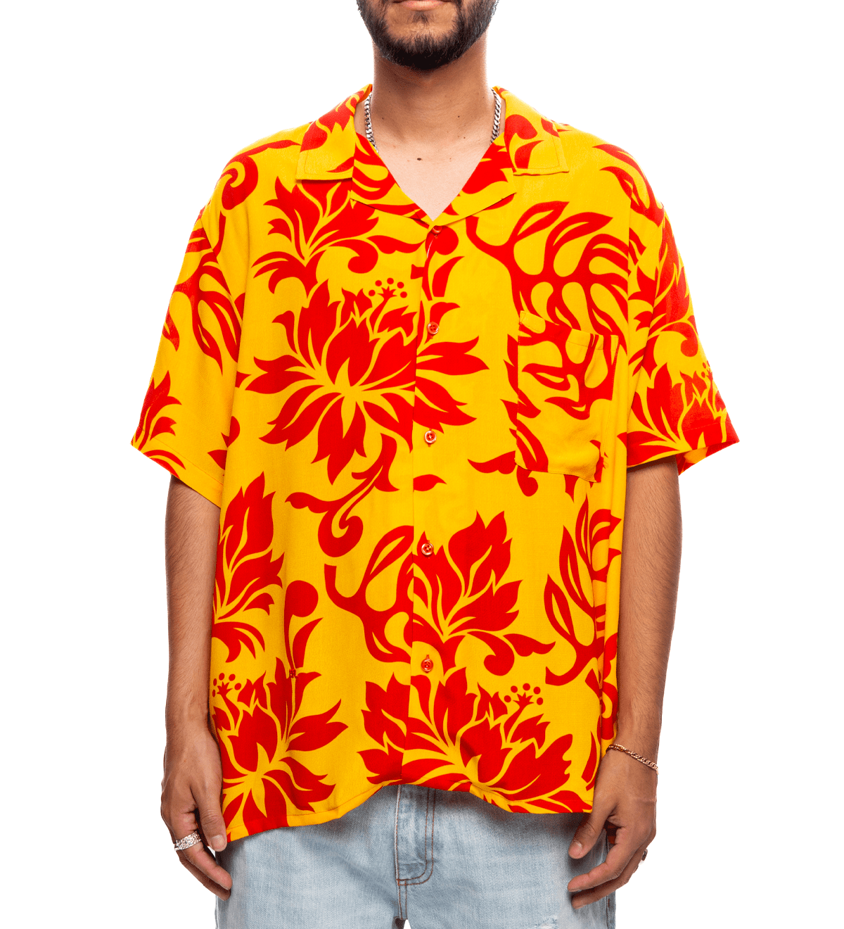 Tropical Flowers SS Shirt - LIKELIHOOD