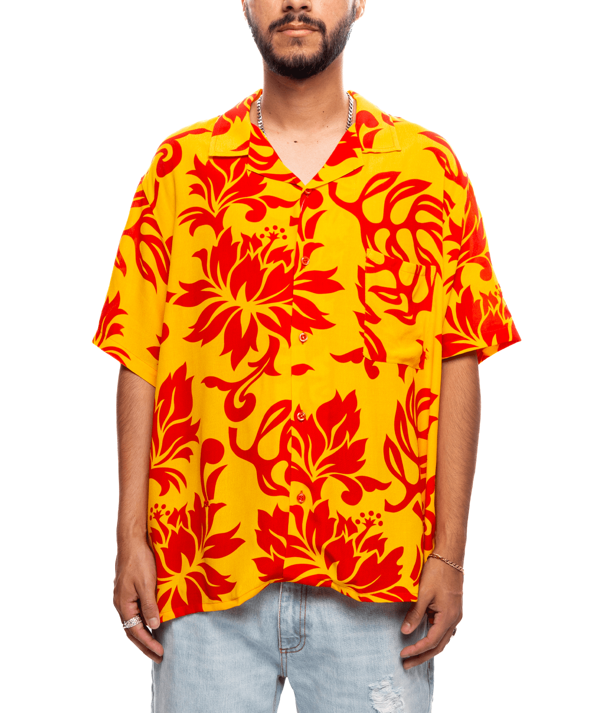 Tropical Flowers SS Shirt - LIKELIHOOD