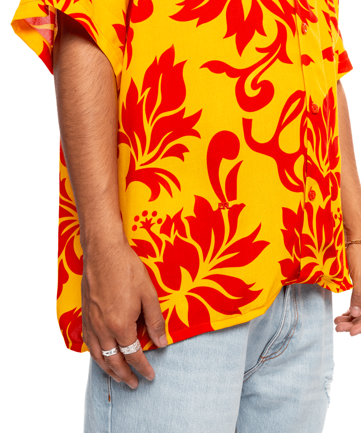 Tropical Flowers SS Shirt - LIKELIHOOD