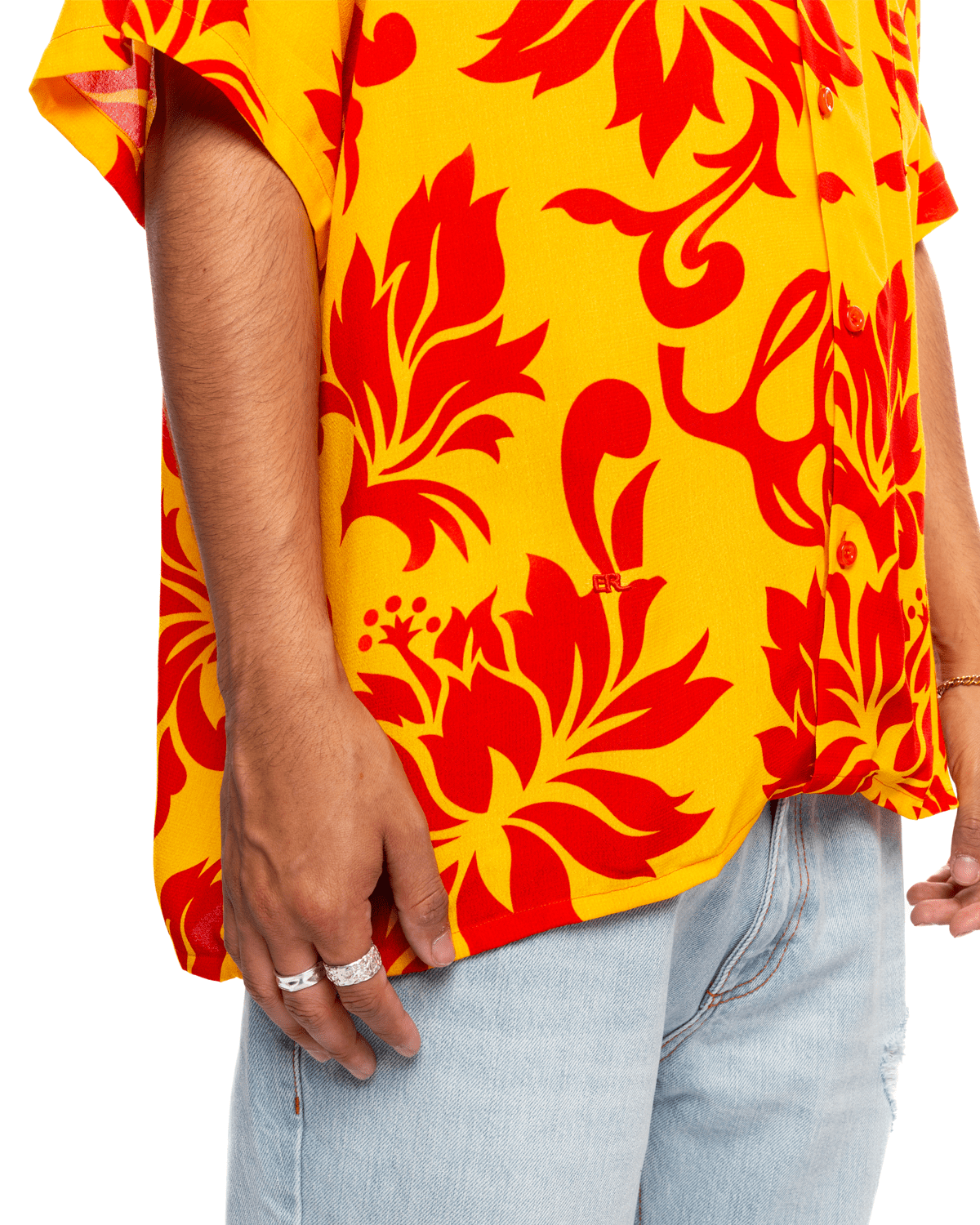Tropical Flowers SS Shirt - LIKELIHOOD