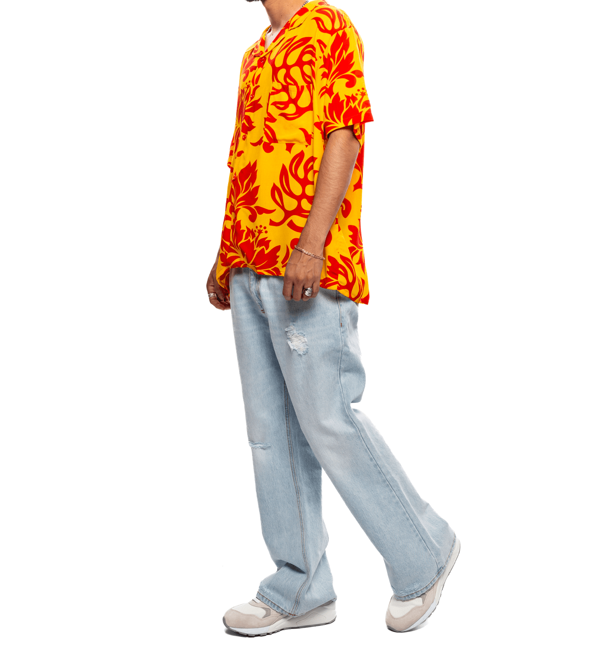 Tropical Flowers SS Shirt - LIKELIHOOD