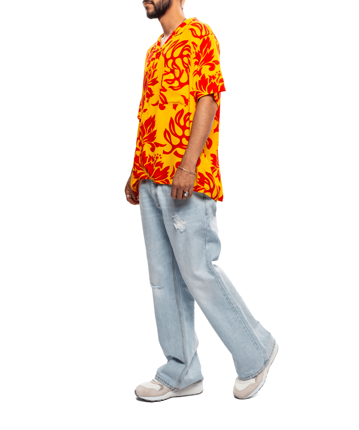 Tropical Flowers SS Shirt - LIKELIHOOD
