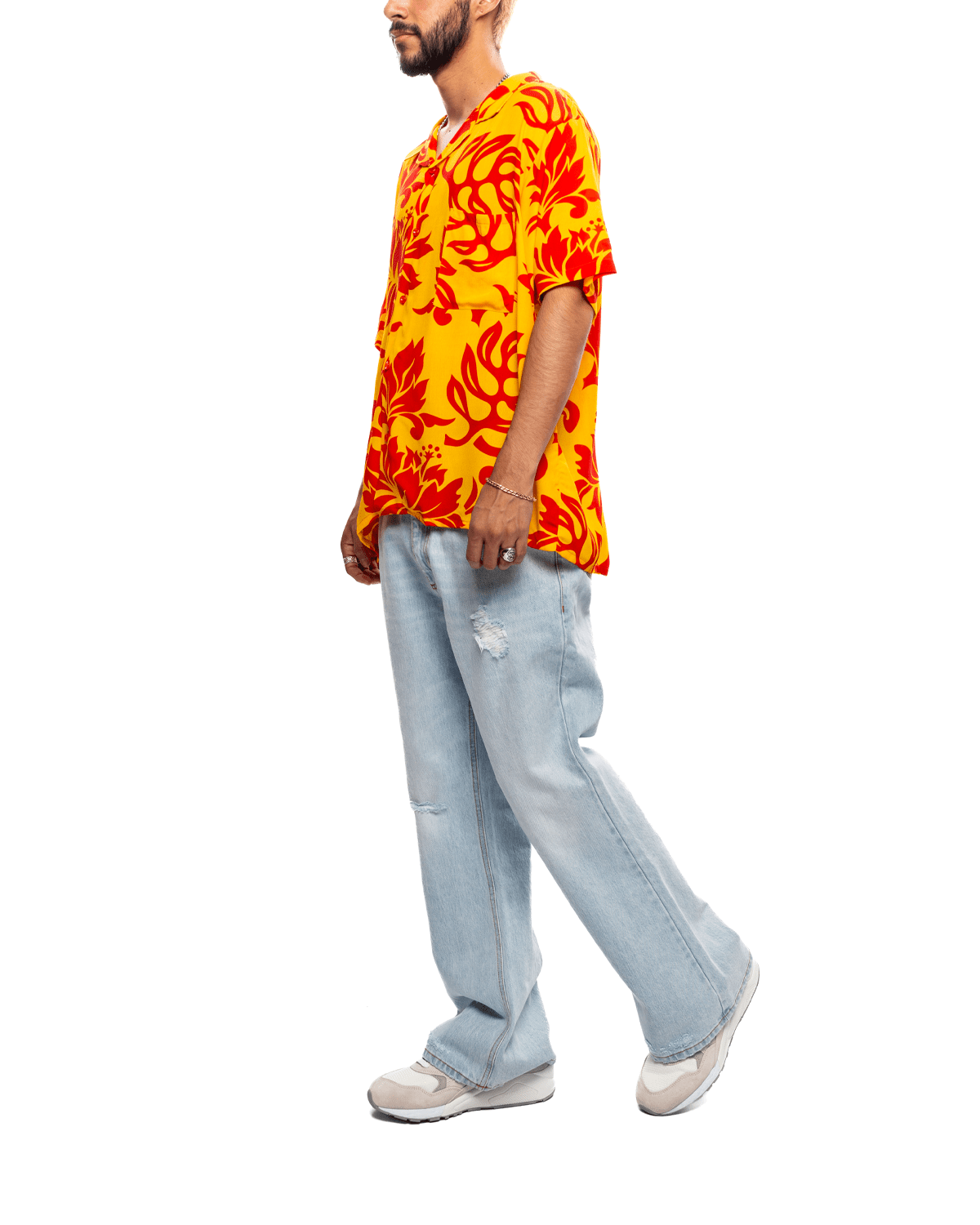 Tropical Flowers SS Shirt - LIKELIHOOD