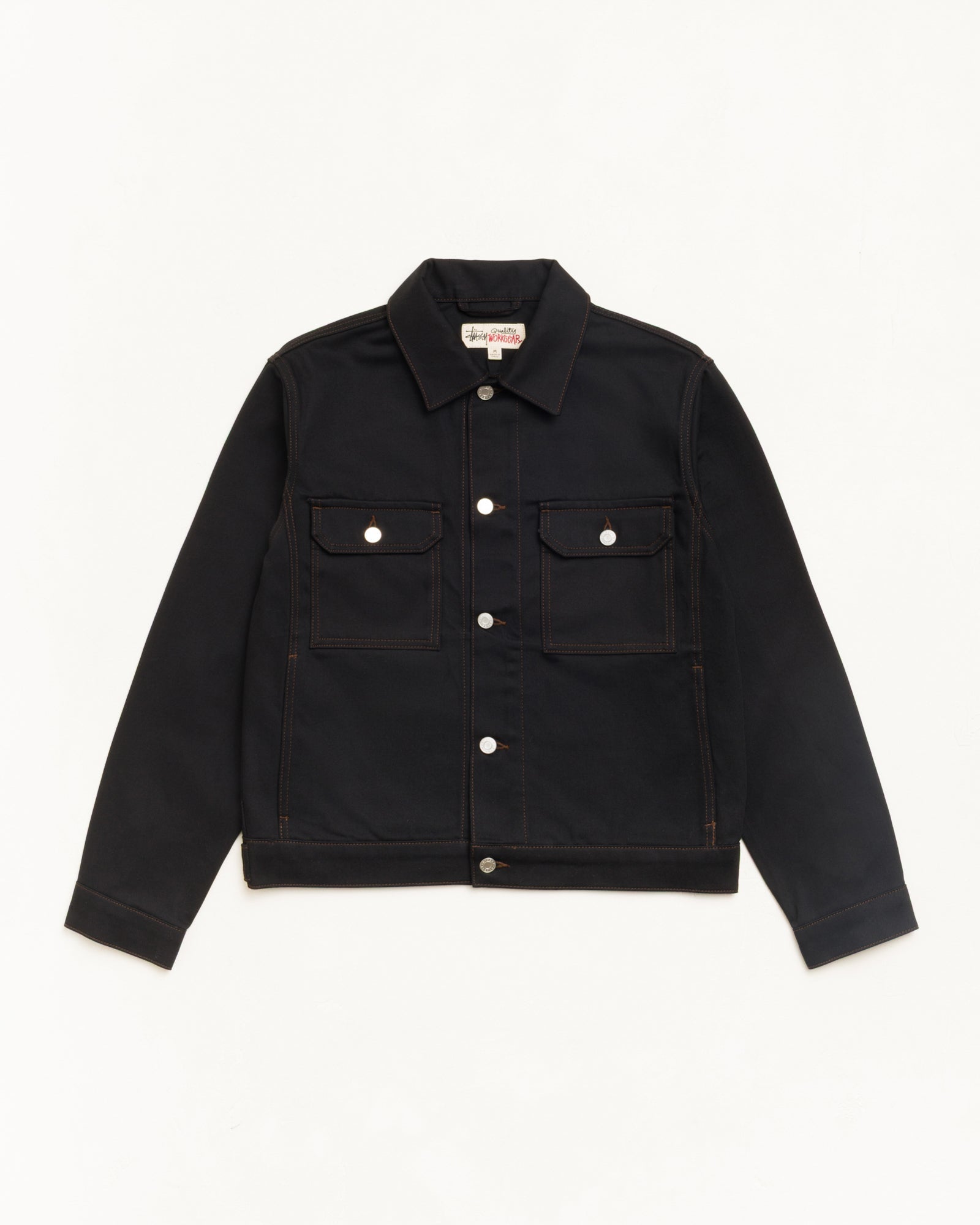 Trucker Denim Raw Black Contrast Stitch - LIKELIHOOD