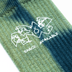 Tye Dye Socks Green - LIKELIHOOD