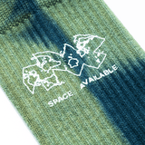 Tye Dye Socks Green - LIKELIHOOD