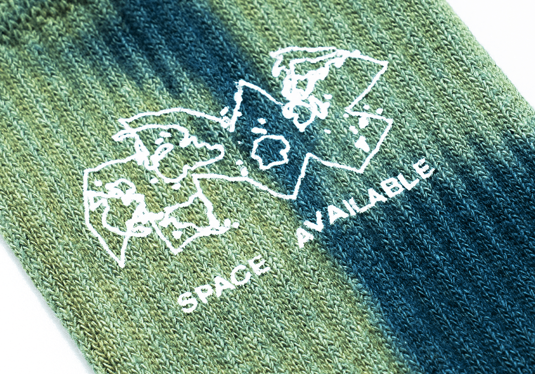 Tye Dye Socks Green - LIKELIHOOD