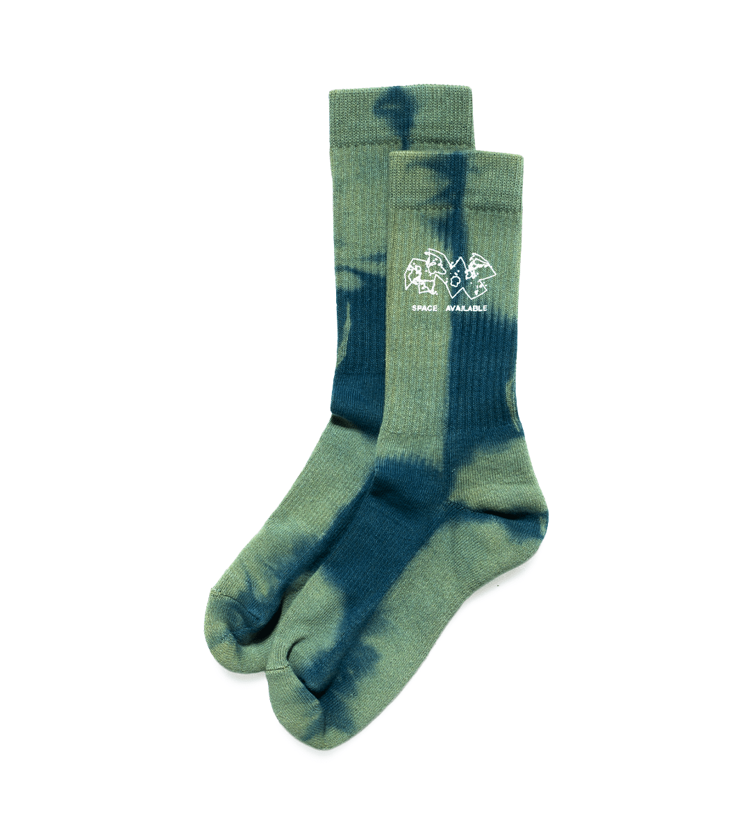 Tye Dye Socks Green - LIKELIHOOD
