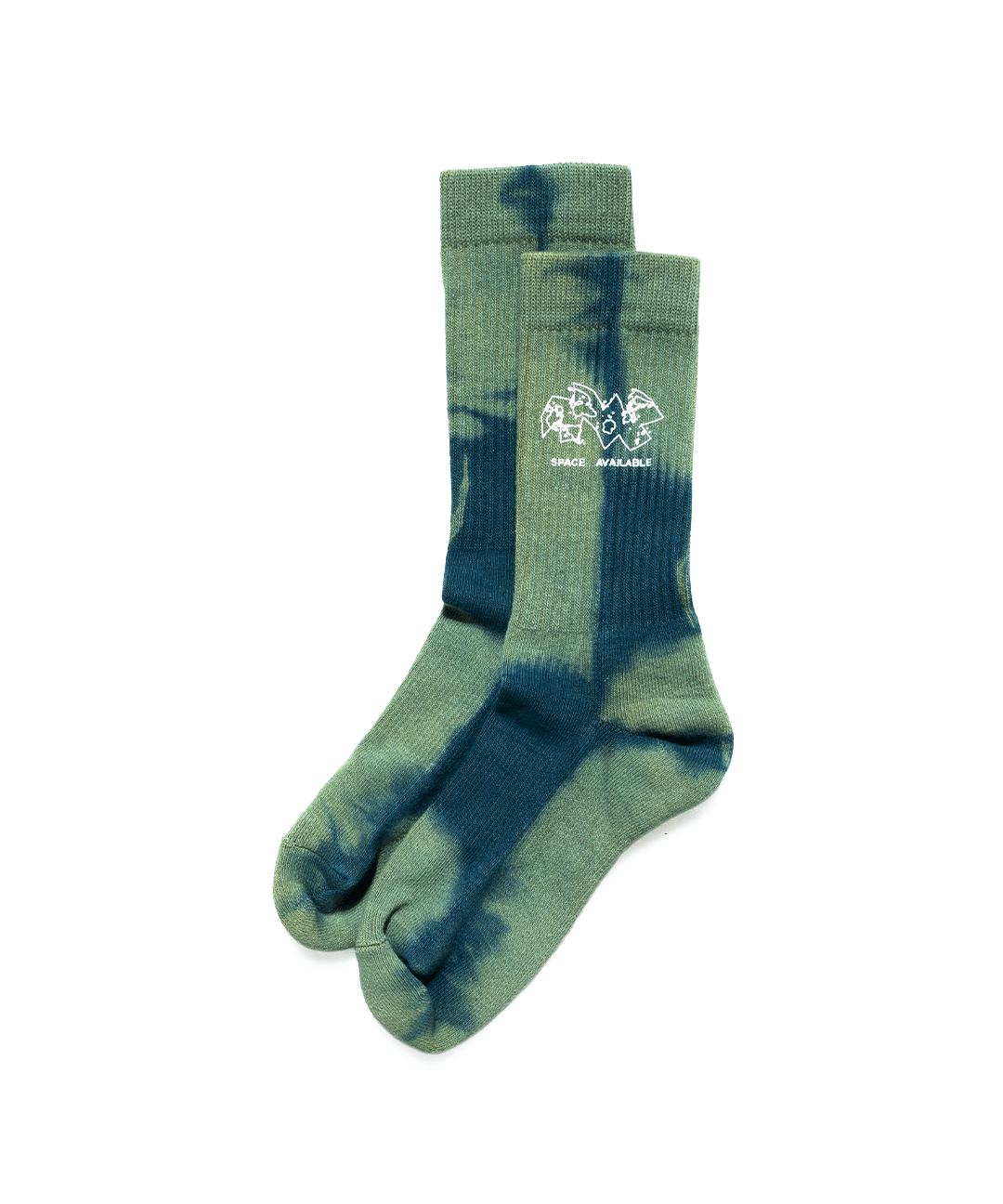 Tye Dye Socks Green - LIKELIHOOD