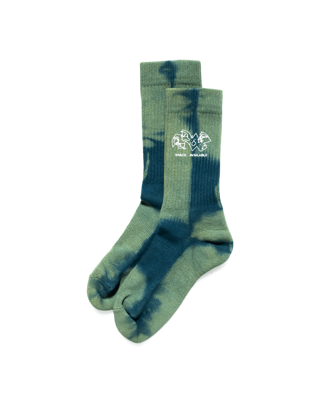 Tye Dye Socks Green - LIKELIHOOD
