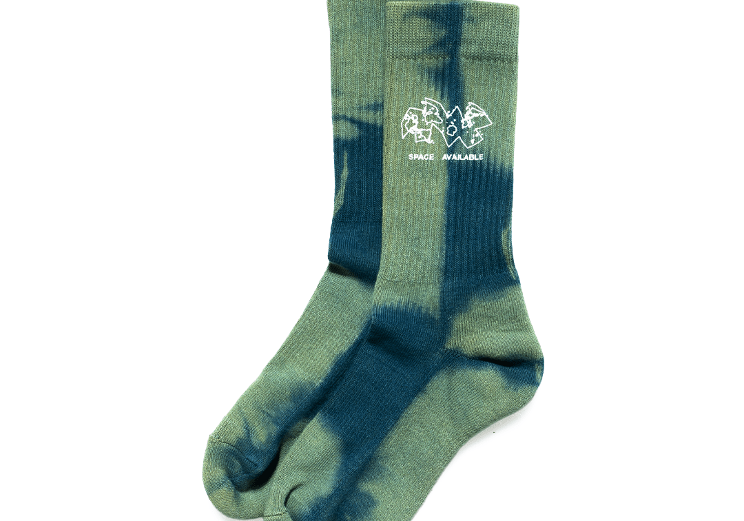 Tye Dye Socks Green - LIKELIHOOD