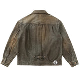 Type 2.5 Dirt Denim Jacket Black - LIKELIHOOD