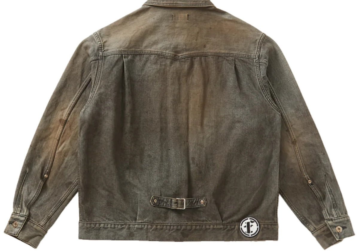 Type 2.5 Dirt Denim Jacket Black - LIKELIHOOD